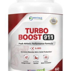 Phytage Labs Turbo Boost 911 Booster De Óxido Nítrico, Circu