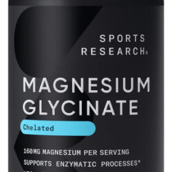 Sports Research® Glicinato De Magnésio - Suporta Sono Restfu