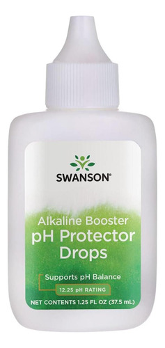 Swanson Alkaline Booster - Gotas Protetoras De Ph Com Classi
