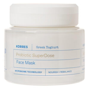 Máscara Facial De Superdose Probiótica De Iogurte Grego Korr