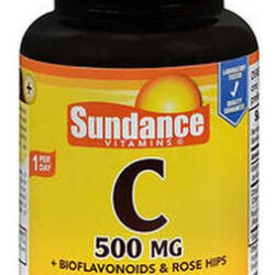 Suplemento Vitaminas Sundance Vitamina C 500 Mg 50 Cápsulas