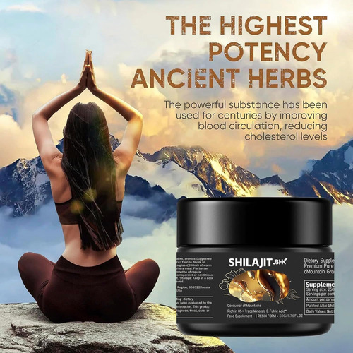 Momipro 50g Shilajit Forte Do Himalaia Para Homens - Alta Po - Imagem 5