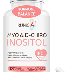 Suplemento Runica Inositol - Myo-inositol E D-chiro Inositol