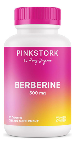 Suplemento De Berberina Rosa -cegonha - Apoio Natural Para M