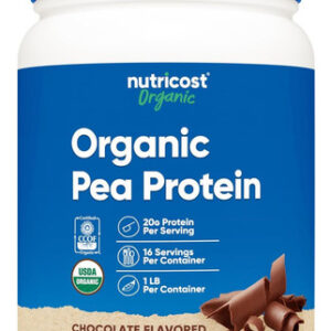 Proteína Orgânica De Nutricost Organic Powder (1 Lb) Chocola