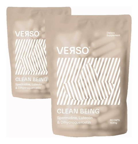 Verso Clean Being Cápsulas De Suplemento Dietético De Esperm