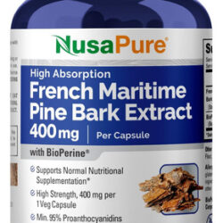 Extrato De Casca De Pinheiro Marítimo Francês Nusapure 400