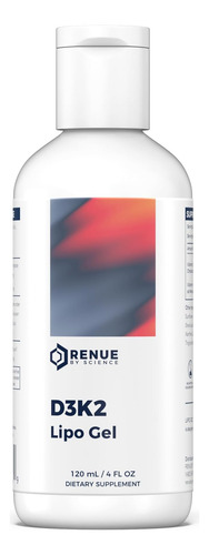 Renue By Science Vitamina D3 E K2 (gel Lipossomal) 120 Ml