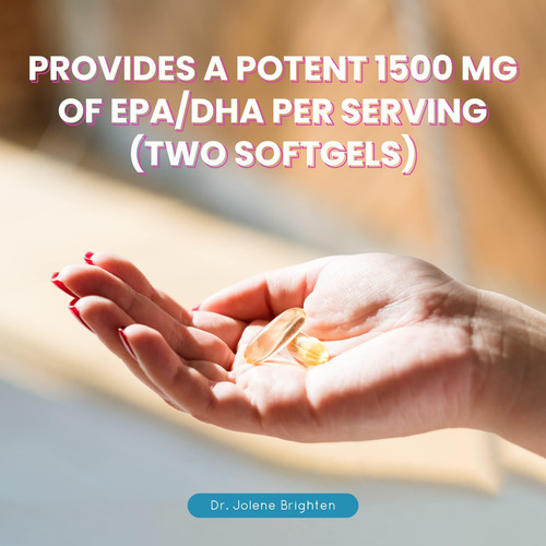 Dr. Brighten Omega Plus - 1600 Mg De Suplemento De Óleo De P - Imagem 7