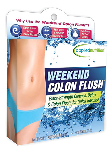 Nutrição De Fim De Semana Do Cólon Flush 16 Comprimidos, De