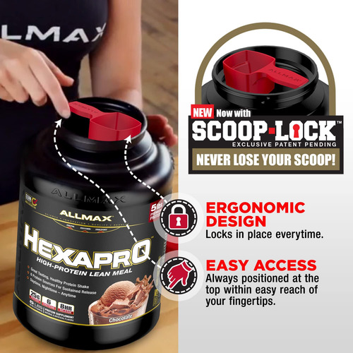 Allmax Hexapro, Baunilha Francesa - 2 Lb - 25 Gramas De Prot - Imagem 4