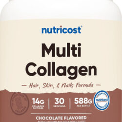 Nutricost Multi Collagen + Beauty & Protein Powder (sabor Ch
