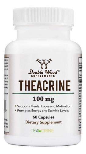 Theacrine (teacrine) 100 Mg, 60 Cápsulas - Suplemento De Ene