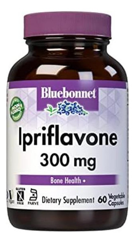 Suplemento De Ipriflavona Bluebonnet, Contagem De 60 - Imagem 2