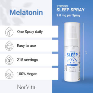 Spray De Melatonina Norvita Norvita 2 Mg Para Dormir