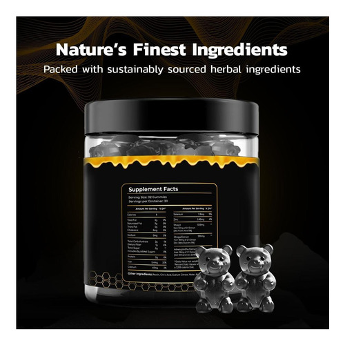 Himalaia Shilajit Gummies For Men & Women Honey & Cherry Com - Imagem 4