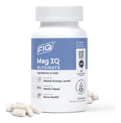 Fiq - Glicinato Mag Iq - Quelato De Bisglicinato De Magnésio