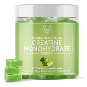 Fior Creatine Gummy Suplemento Com Monohidrato De Creatina