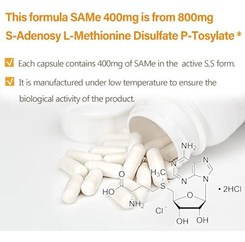 Suplemento 7c Sam E 400 Mg (s-adenosilmetionina), Vitamina B - Imagem 3