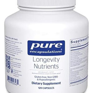 Nutrientes De Longevidade De Encapsulamentos Puros | Comple