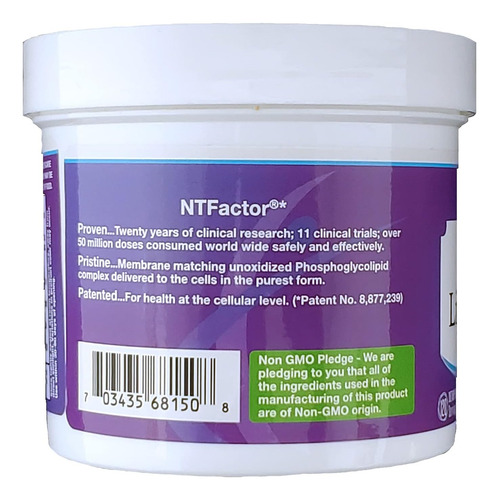 Nutritional Therapeutics Ntfactor Lipídios Em Pó, Envelhecim - Imagem 3