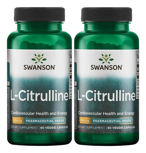 Swanson L -citruline - Suplemento Natural Que Promove A Saúd