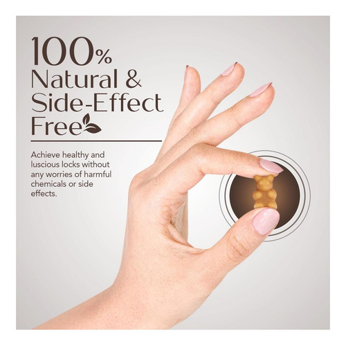 Yeguada La Reserva Hair And Nails Gummies, 5000 Mcg Biotina, - Imagem 4