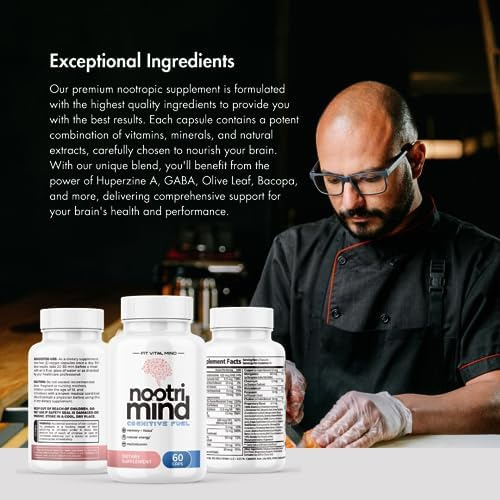 Suplementos Cerebrais Para Memória E Foco, Suporte Nootrópic - Imagem 4
