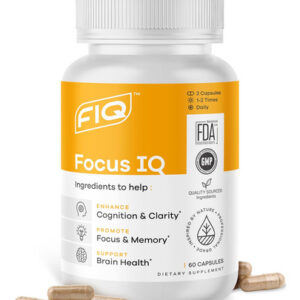 Fiq - Focus Iq - Suplementos Cerebrais Para Memória E Foco -