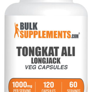 Suplemento Bulksupplements.com Longjack Extract 120 Cápsulas