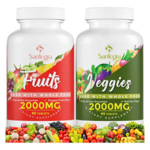 2000 Mg De Suplementos De Frutas E Vegetais, Equilíbrio Natu