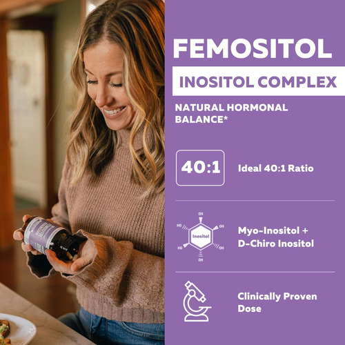Suplemento De Inositol | Complexo Myo-inositol E D-chiro Ino - Imagem 2