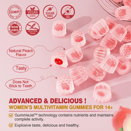 Gomas Multivitamínicas Sem Açúcar-gomas Multivitamínicas Che - Imagem 6