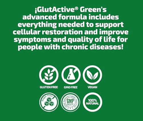 Verde Glutativo 950mg | Suporte Imunológico | Glutationa | A - Imagem 4