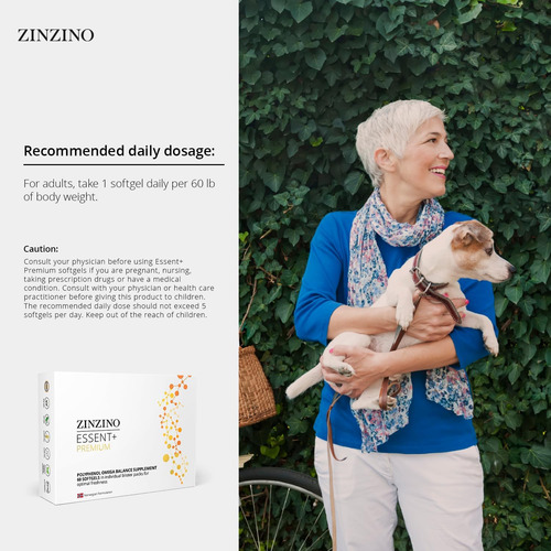 Zinzino Essent+ Premium 60 Cápsulas Gelatinosas - Imagem 6