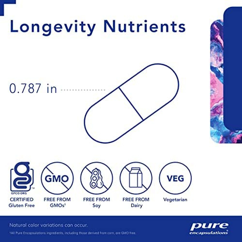 Nutrientes De Longevidade De Encapsulamentos Puros | Comple - Imagem 4