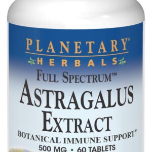Extrato De Astragalus Da Planetary Herbals 60 Comprimidos