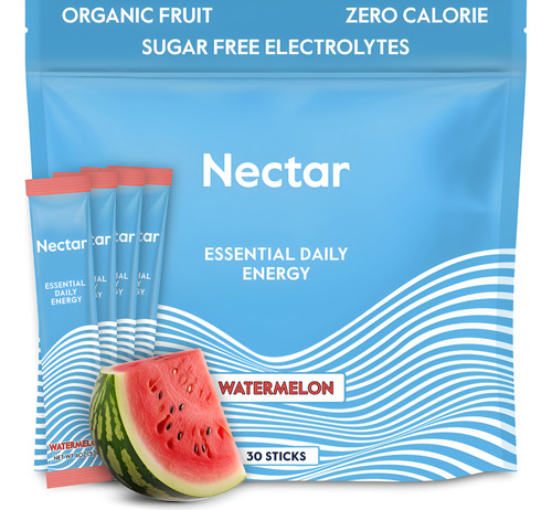 Melancia Energy Booster Nectar Com Cafeína E Eletrólitos