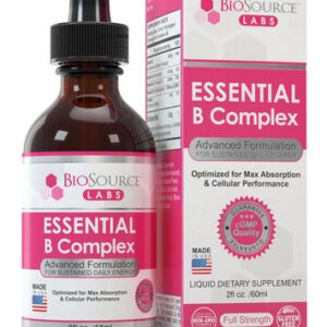 Biosource Labs Complexo B Essencial - Gotas Líquidas Subling