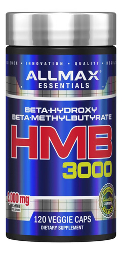 Allmax Hmb Veggie Capsules) - Suporta A Força Muscular E Red