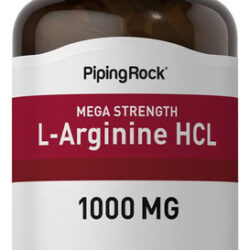 Piping Rock L-arginina Hcl 1000 Mg | 120 Cápsulas | Suplemen