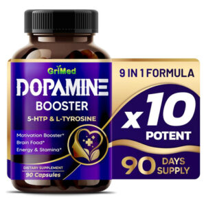 Grimed 5-htp L-tirosina Com Magnésio + L-teanina - 14.285 Mg