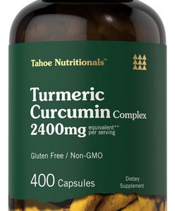 Suplemento De Curcumina De Cúrcuma Tahoe Nutritionals 2400 M