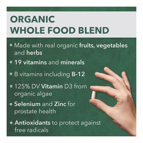 Multivitamínico Orgânico Plantfusion Para Mulheres - Uma Mis - Imagem 4