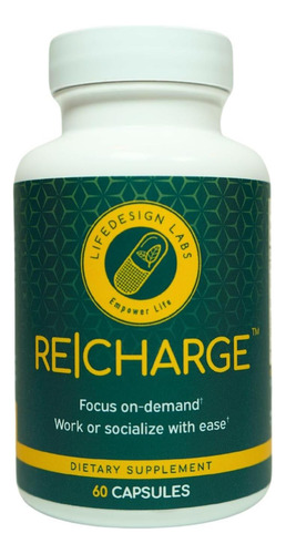 Lifedesign Labs Re|charge (60 Contagens) - O Suplemento De F