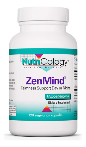 Suplemento Nutricology Zenmind - Suporte À Calma, Dia Ou Noi