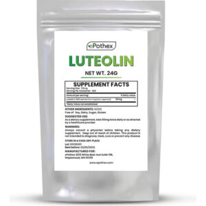 Pó De Luteolina Pura Epothex 24 Gramas, Suporte Para Cérebro