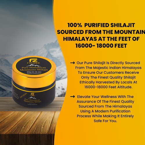 Shilajit Puro Do Himalaia - Suplemento Mineral Traço Para Mu - Imagem 3