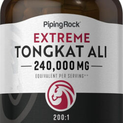Piping Rock Tongkat Ali Para Homens | 1200mg | 120 Cápsulas