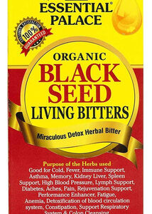 Essential Palace Organic Black Seed Detox Living Bitters 16